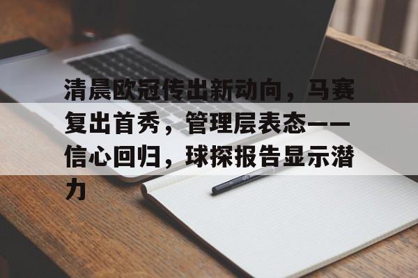 九游体育官方-清晨欧冠传出新动向,马赛复出首秀,管理层表态——信心回归,球探报告显示潜力的简单介绍